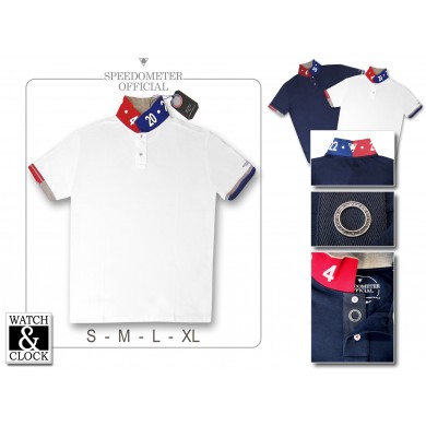 Maglietta Polo "White"